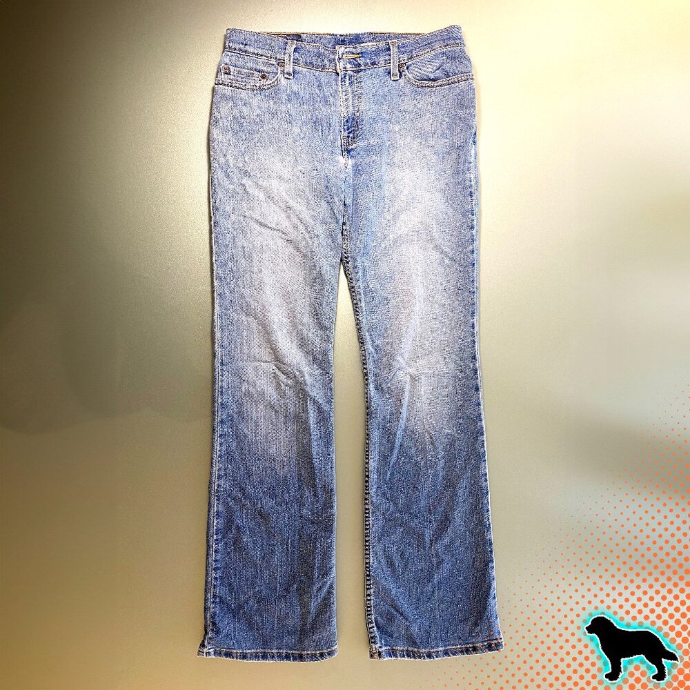 Levi's Super Low Stretch Bootcut Juniors Size 9 Jeans Denim Levis